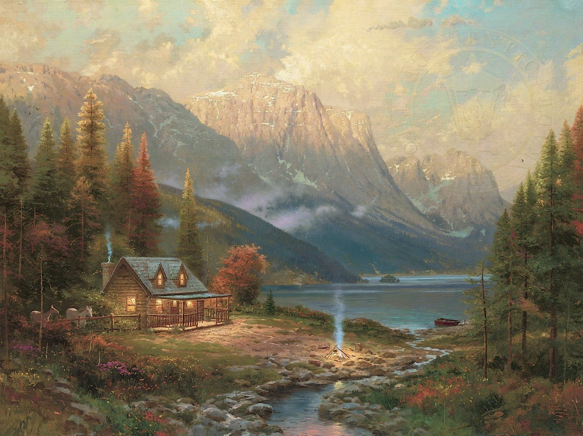 Thomas Kinkade - Beginning of a Perfect Day