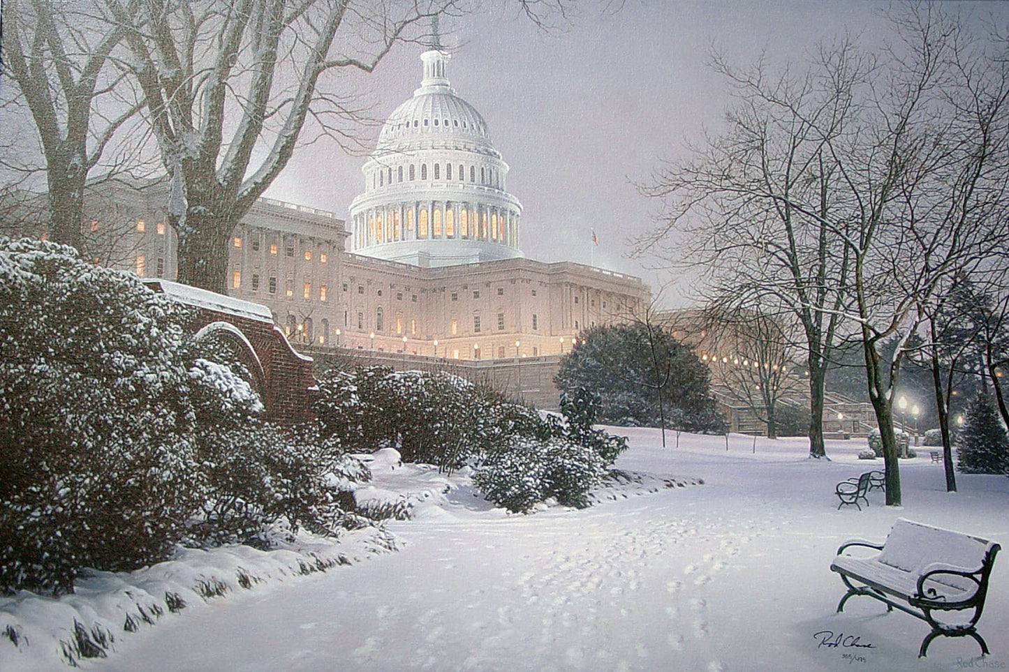 Rod Chase - Evening on the Hill