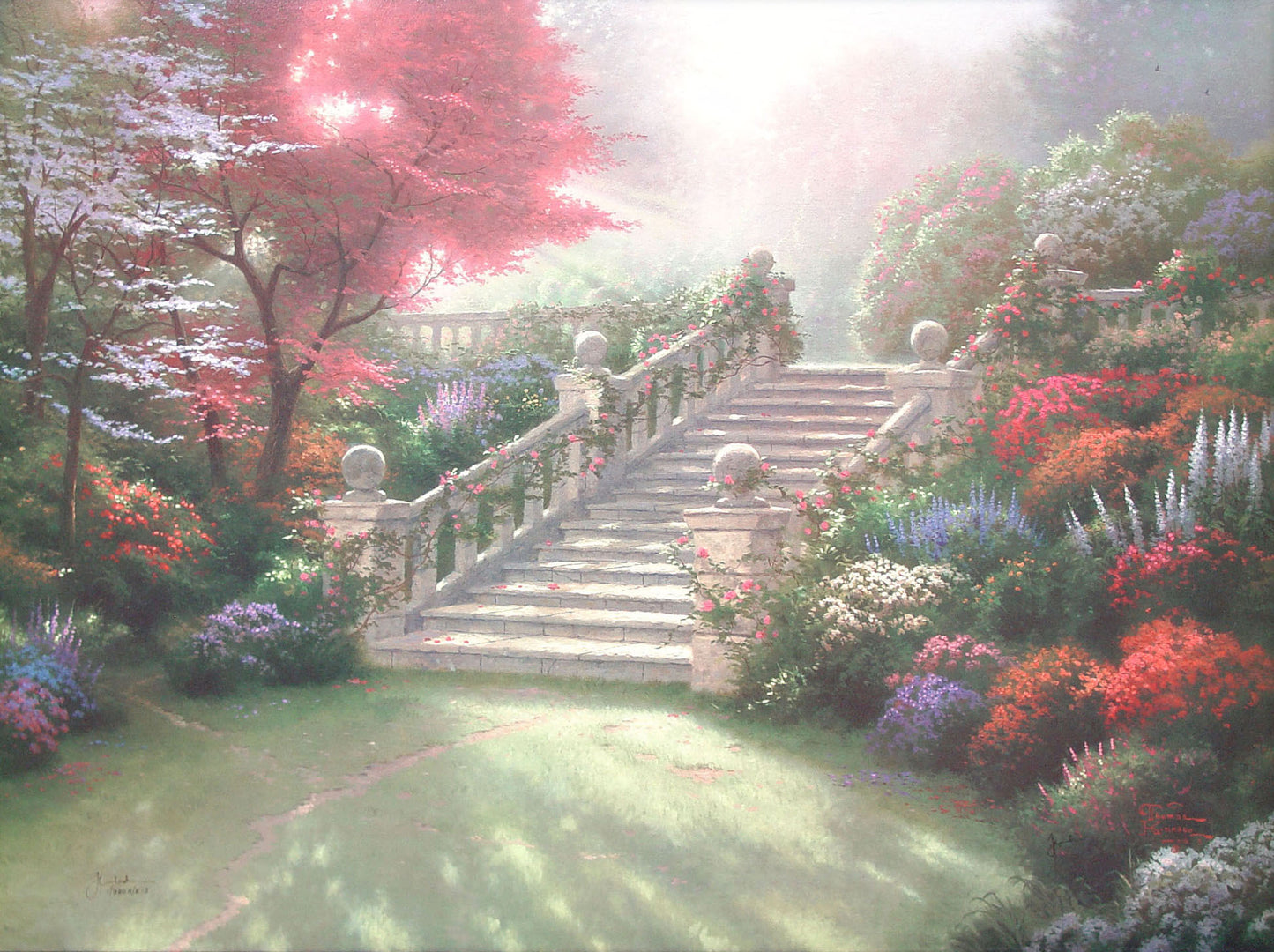 Thomas Kinkade - Stairway to Paradise