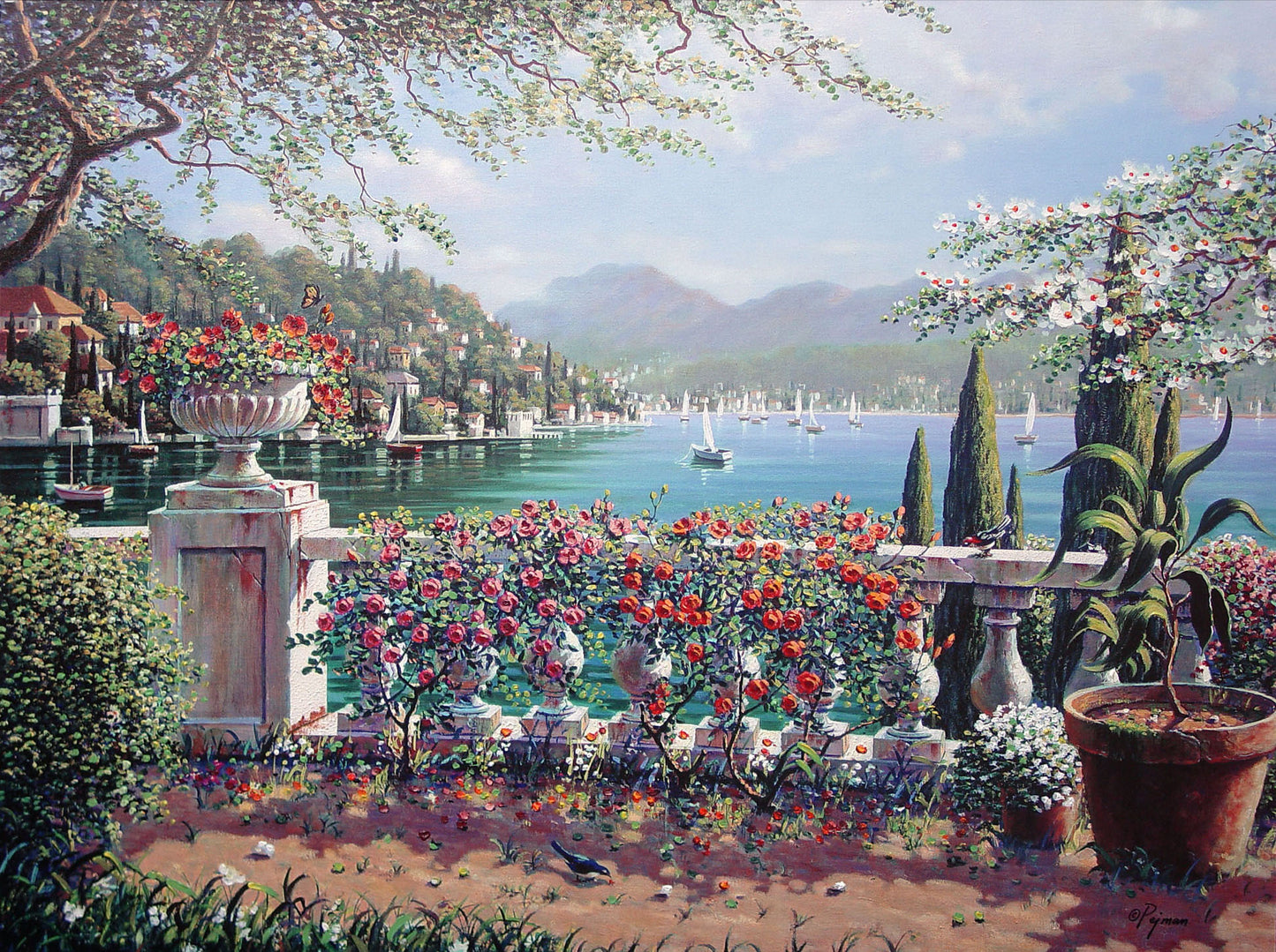 Bob Pejman - Terrace in Bellagio