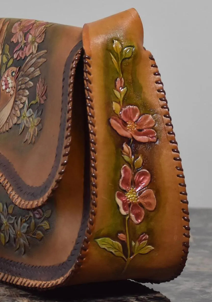 Hezardastan Luxury Handmade Leather Women Purse