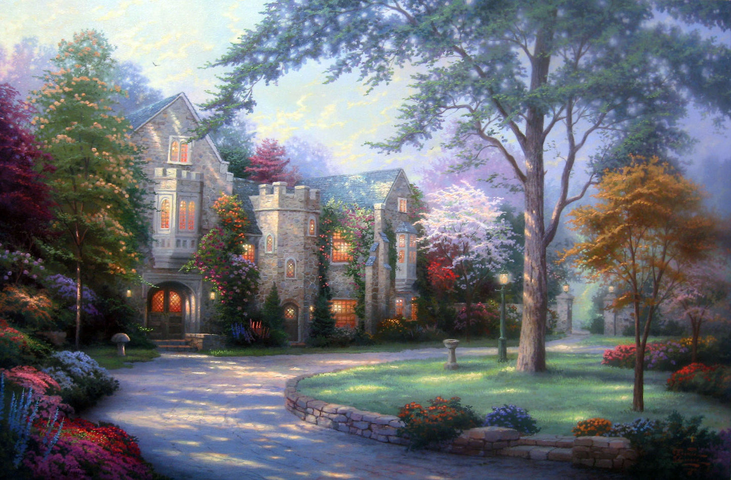 Thomas Kinkade - Beyond Summer Gate