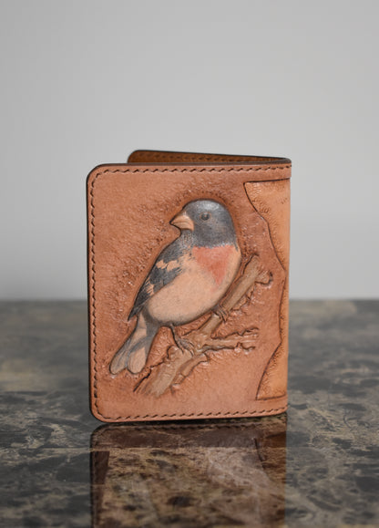 Sparrow Handcrafted Leather Card Holder