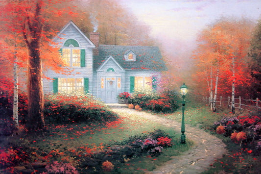 Thomas Kinkade - Blessings of Autumn