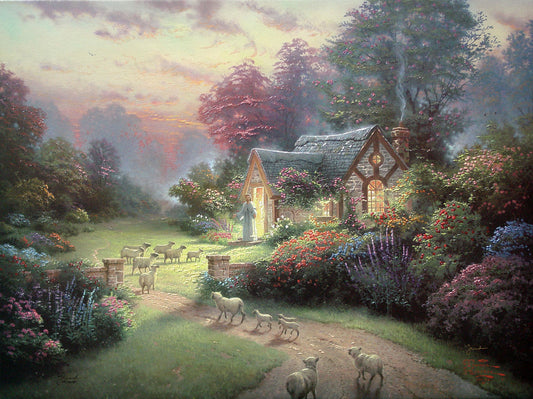 Thomas Kinkade - Good Shepherds Cottage