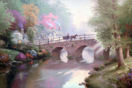 Thomas Kinkade - Hometown Bridges