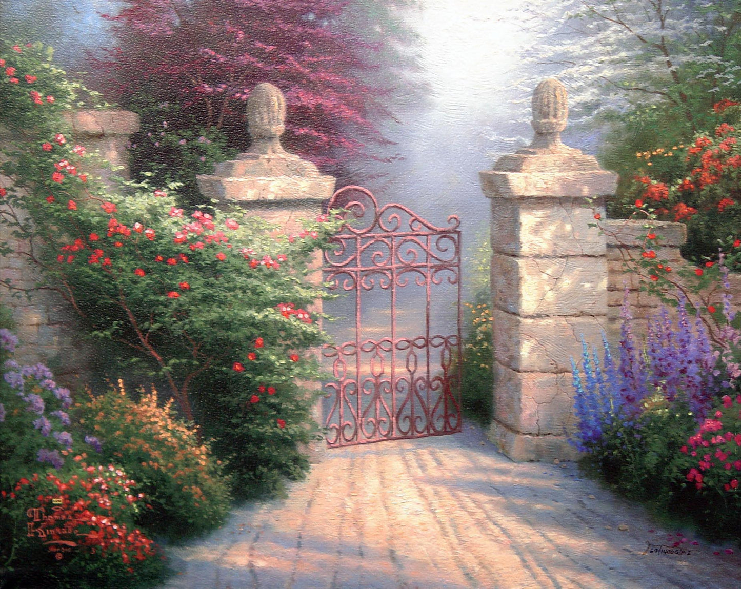 Thomas Kinkade - Open Gate