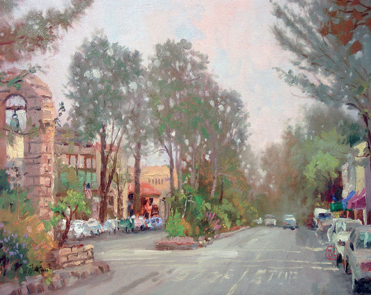 Thomas Kinkade - Carmel, Ocean Avenue