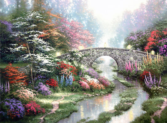 Thomas Kinkade - Stillwater Bridge