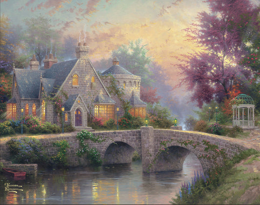 Thomas Kinkade - Lamplight Manor